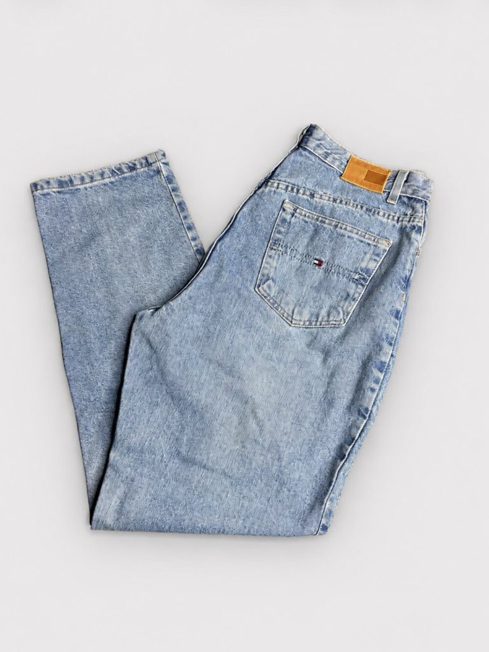 Vintage Light-Wash Tommy Hilfiger Jeans